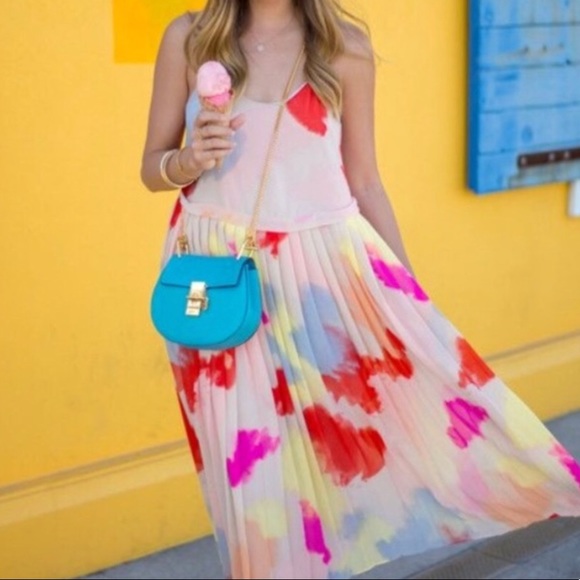 1. State Dresses & Skirts - 1.State Pleated Midi Dress